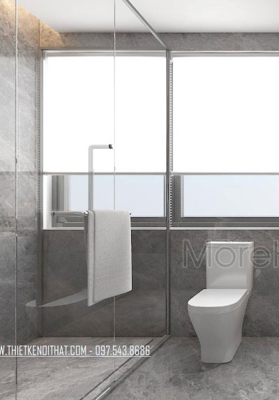  Mẫu vách tắm kính cao cấp tại biệt thự Vinhomes Thăng Long - Chị Vân