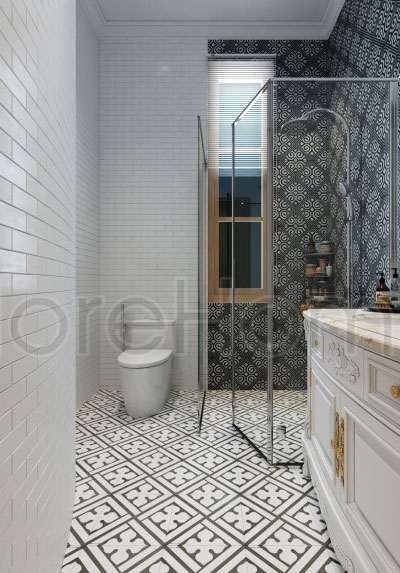  Mẫu  vách tắm kính cao cấp tại biệt thự Thủ Đức 